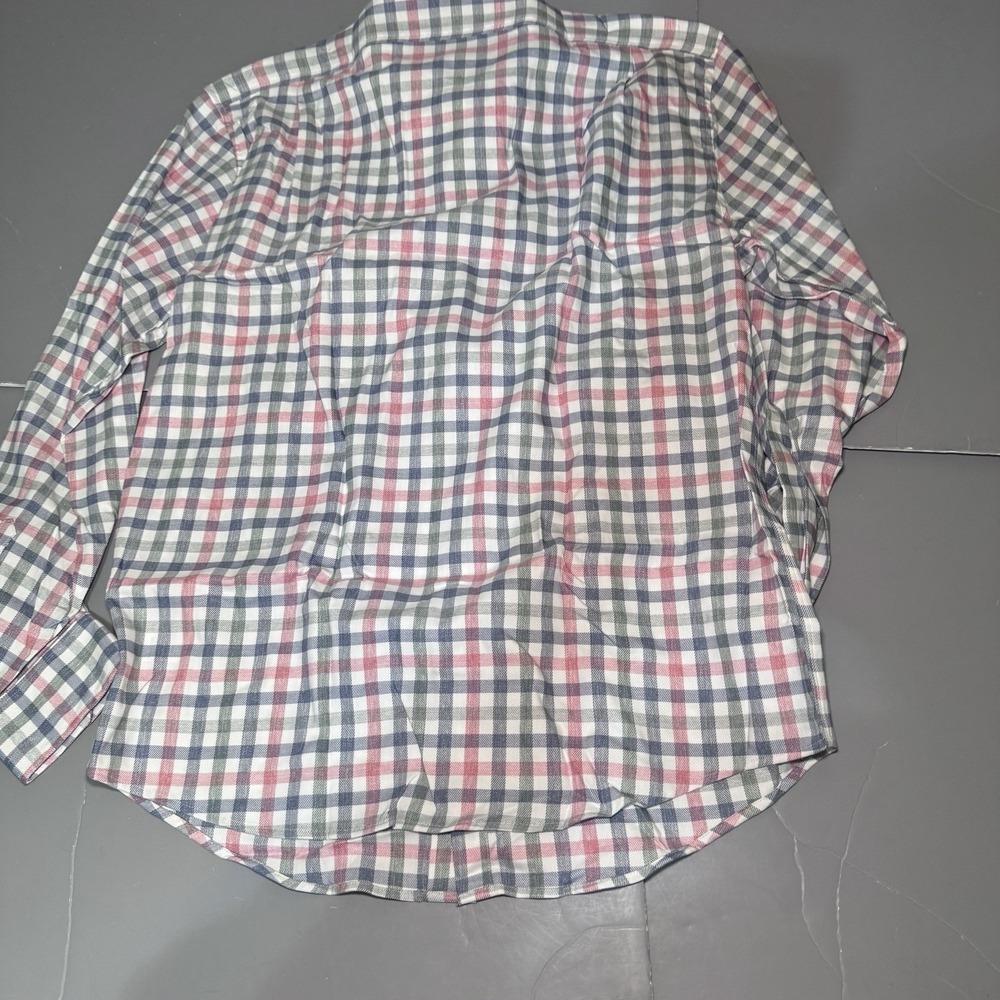 Johnnie O Performance Shirt L Large Callum Long Button Multicolor Plaid Bamboo - Picture 11 of 11